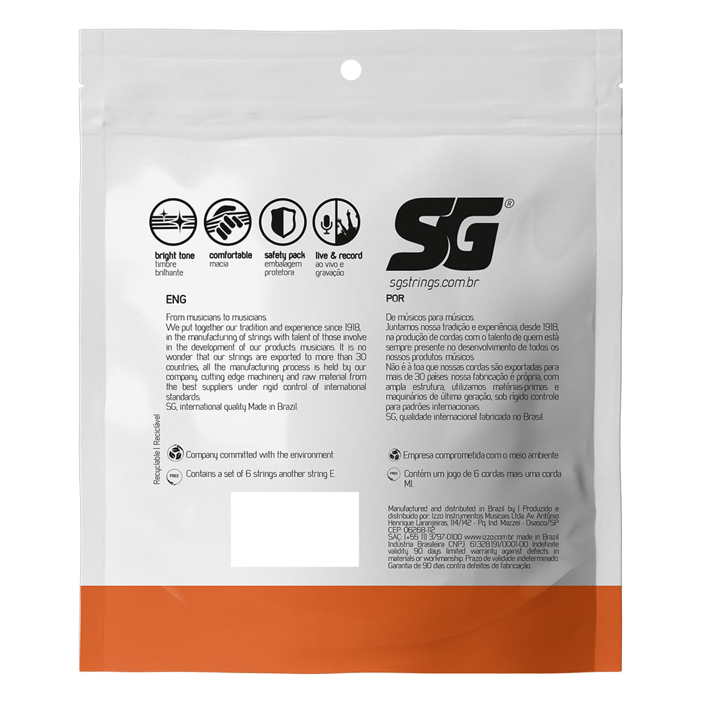 SG STRINGS木吉他弦 .011磷青銅 SG-6691EX