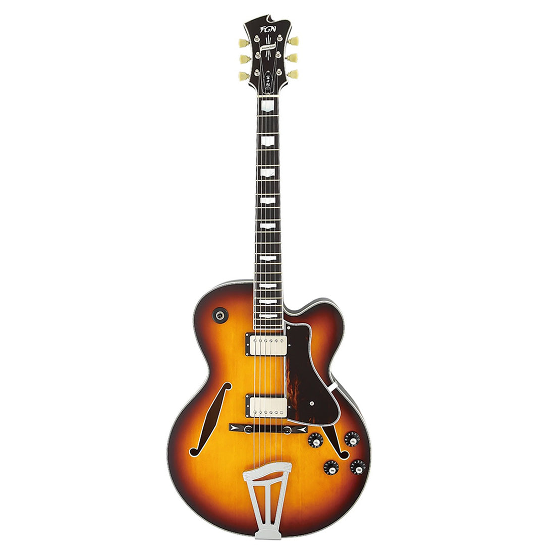 Fujigen Masterfield Series 半空心電吉他 MFA-HH/JB