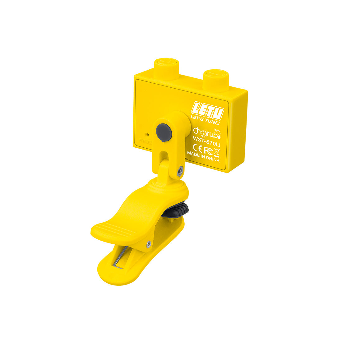 Cherub LETU Clip-on Tuner WST-570Li (黃)調音器