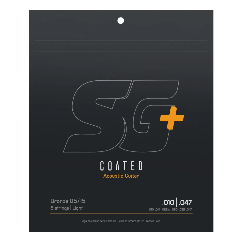 SG STRINGS木吉他包覆弦 .010黃銅 SG-6685C EX