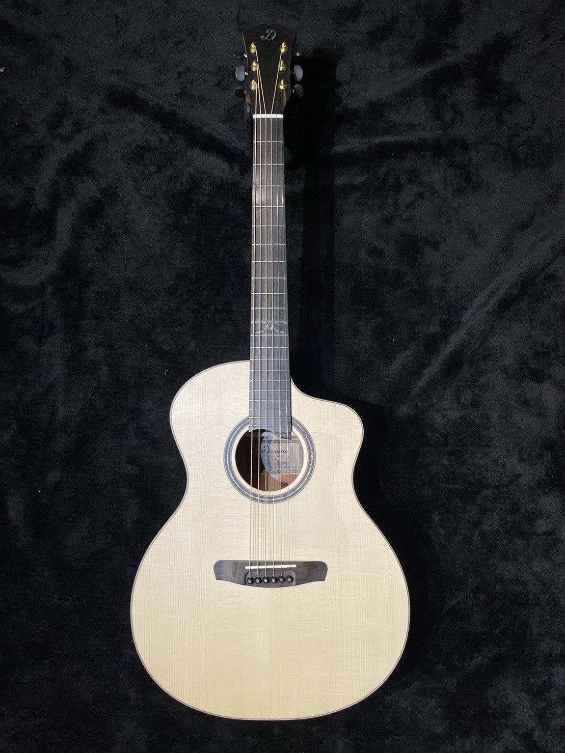 Gitar solid buatan tangan Dowina Merlot MAC GAC-sws