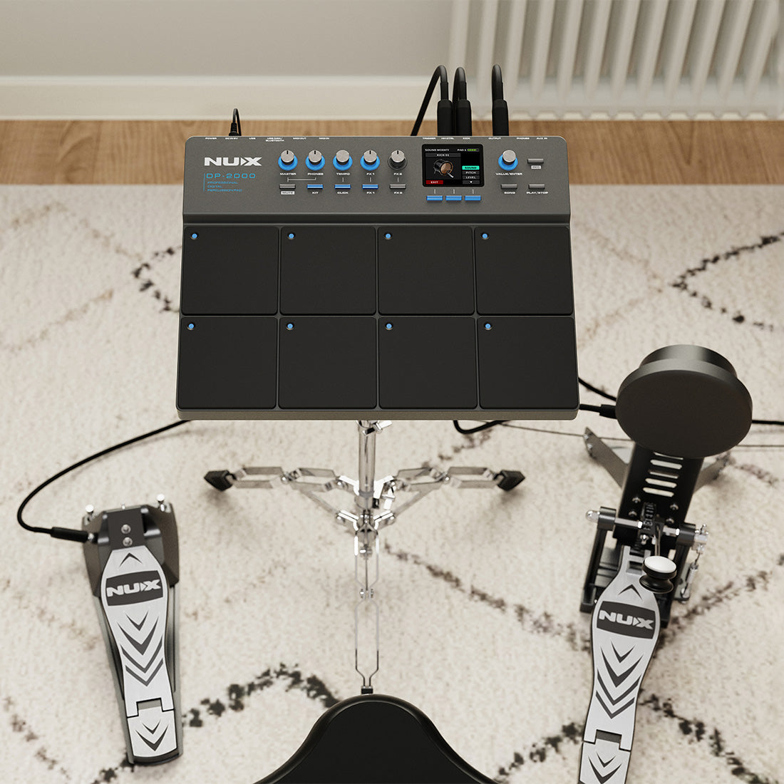 NUX DP-2000/DM-210 大鼓套裝