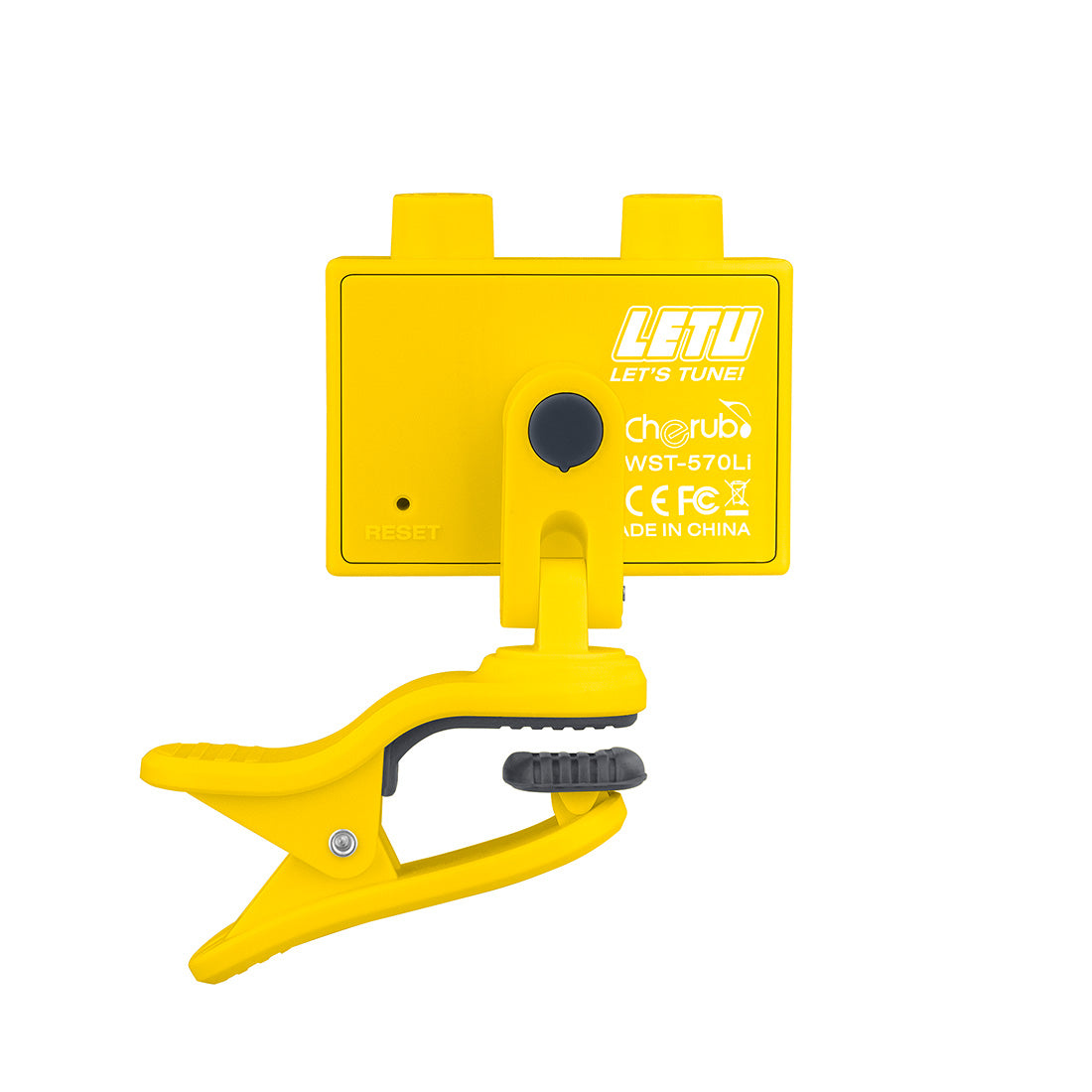 Cherub LETU Clip-on Tuner WST-570Li (黃)調音器