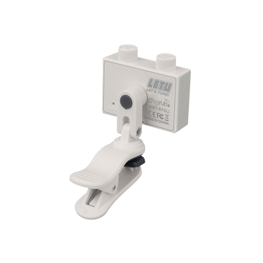 Cherub LETU Clip-on Tuner WST-570Li (白)調音器