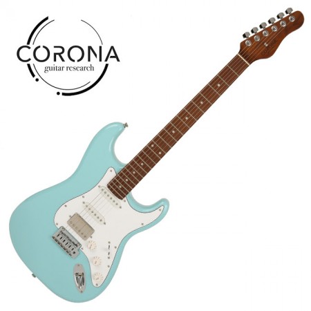 CORONA Traditional Standard Plus ST SP22 DHB 單單雙 烤楓木指板 海豚藍